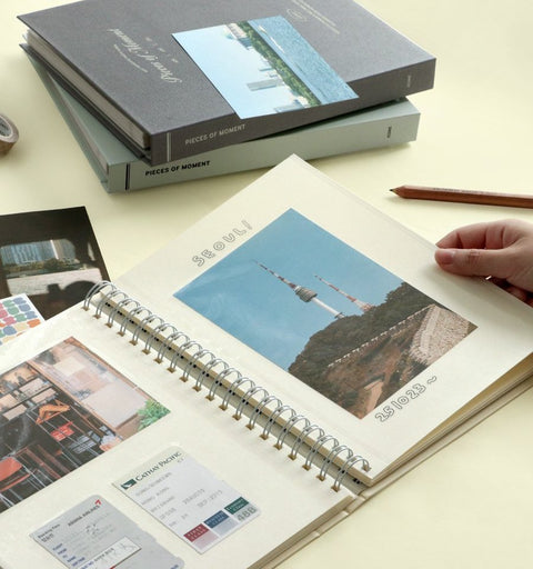 Piece of Moment Self-Adhesive Photo Album [6colors] | Sticky Photo Album
