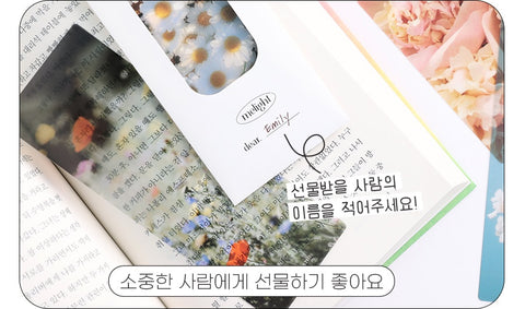 Melight Translucent Bookmark 4PCS Set | Planner Bookmark