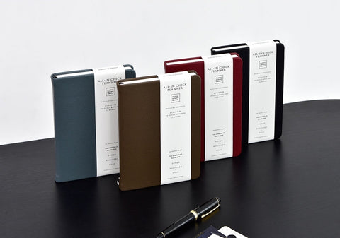 All-in Check Weekly Planner [4colors] | Checklist Planner