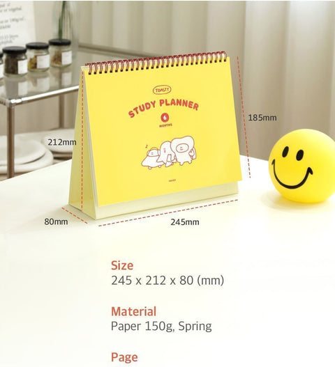 Toasty Slow & Steady Study Planner [2colors]