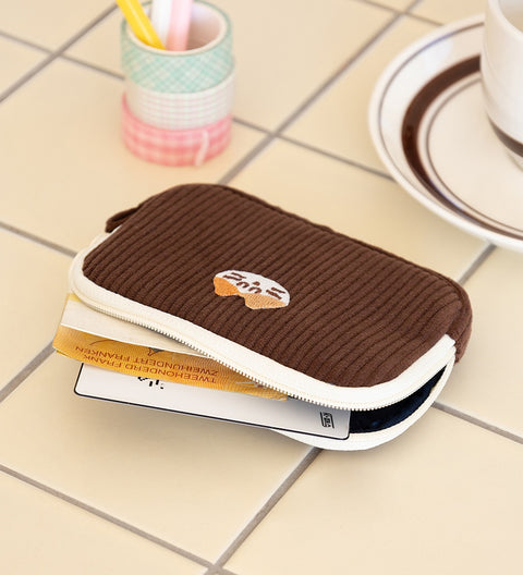 Brunch Brother Mogry Corduroy Card Wallet [6colors] | Card Case