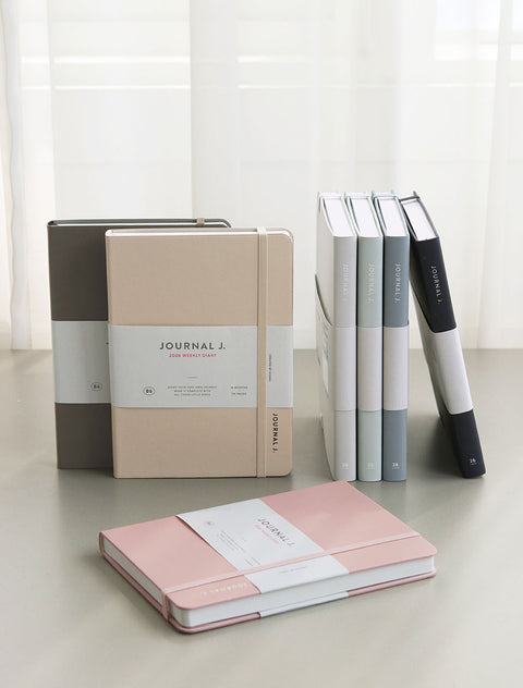 2026 Journal J. Weekly Planner B6 [7colors]