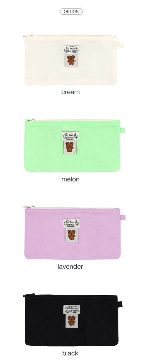 momossi All Smile Pencil Pouch [4colors] | Pen Case