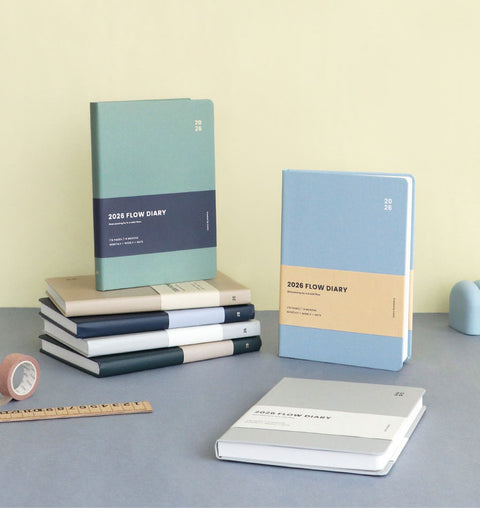 2026 Flow Weekly Diary [6colors] | Weekly Planner