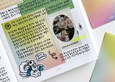 Gradation Memo Sticker Pack