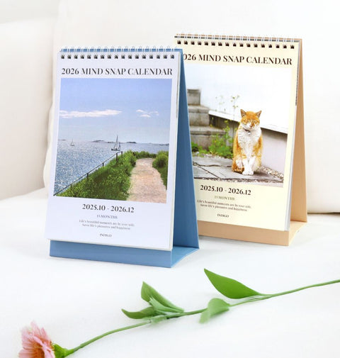 2026 Mind Snap Desk Calendar [2types]