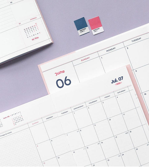 2026 Record On Weekly Planner B6 [4colors]