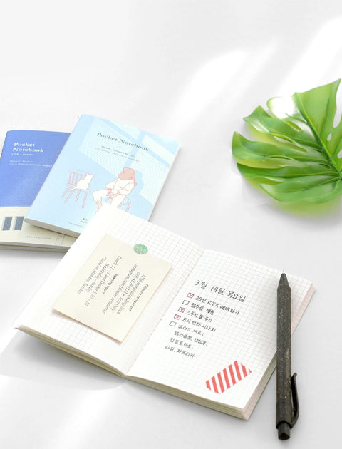 Pocket Notebook v.2 _ Line [4types]