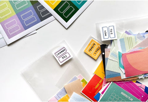 Index Label Sticker Pack | 12sheets