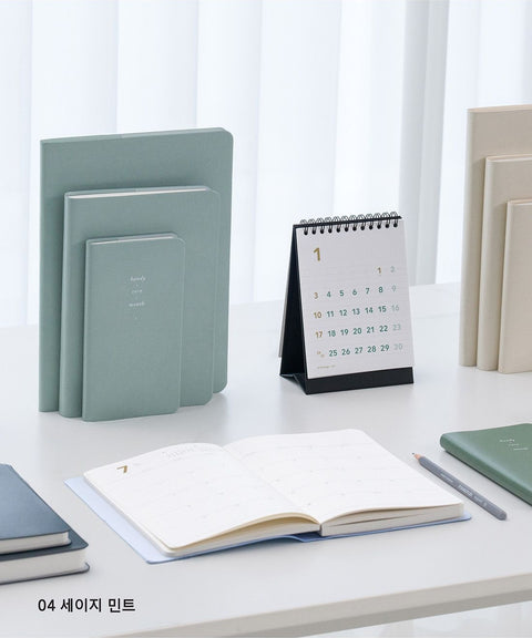 2027 Monthly Planner Small [7colors] | Notable Memory Small Monthly Diary