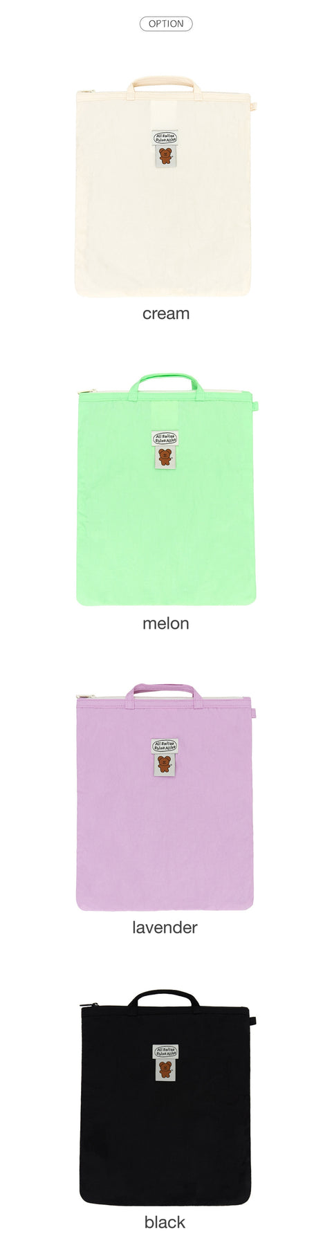 momossi All Smile Handle Pouch [4colors]