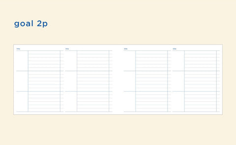 Build Up 365days Daily Planner [5colors] | Daily Time Scheduler
