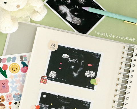 Piece of Moment Self-Adhesive Photo Album [6colors] | Sticky Photo Album