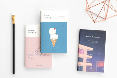 Pocket Notebook v.2 _ Line [4types]