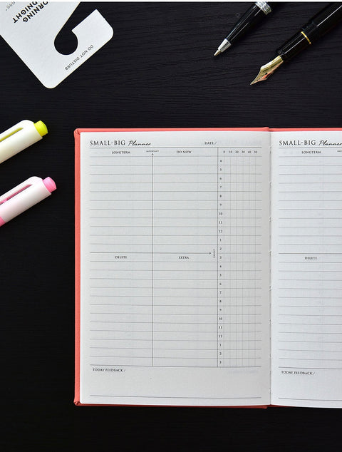 Small - Big Daily Planner [5colors] | Daily Checklist | Time Planner