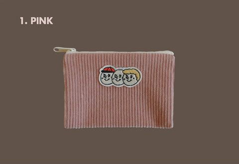 O LD! Corduroy Handy Pouch [4colors] | Coin Purse | Card Case