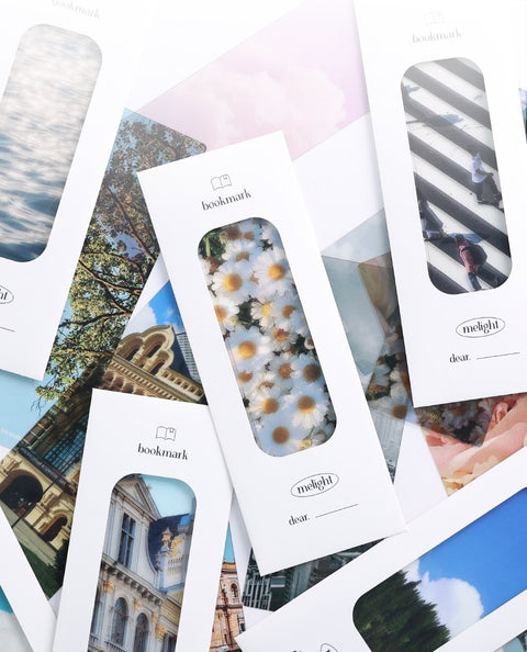 Melight Translucent Bookmark 4PCS Set | Planner Bookmark