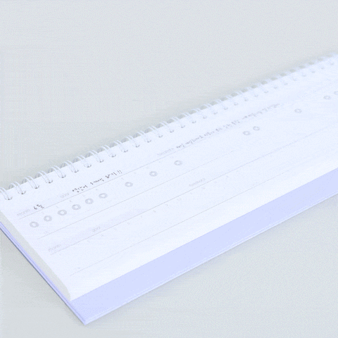 Do Weekly Planner 12months [4colors] | Desk Study Planner