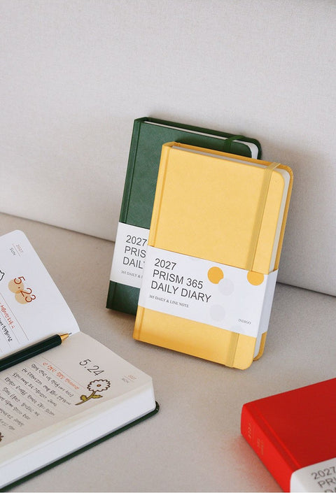 2027 PRISM 365 Daily Planner [7colors]