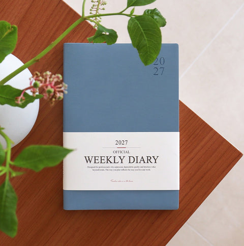 2027 Official A5 Weekly Planner [10colors] | Weekly Diary