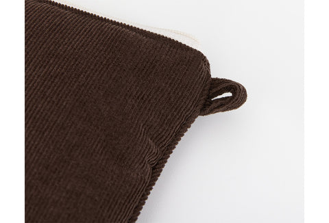 Coi Corduroy Flat Pouch [2colors] | Daily Pouch