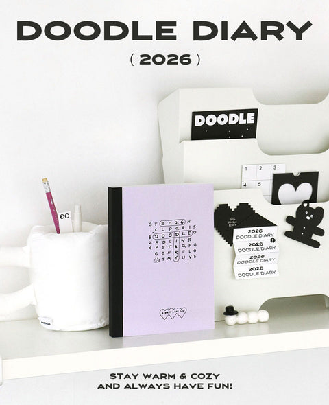 2026 Doodle Weekly Planner [4types]