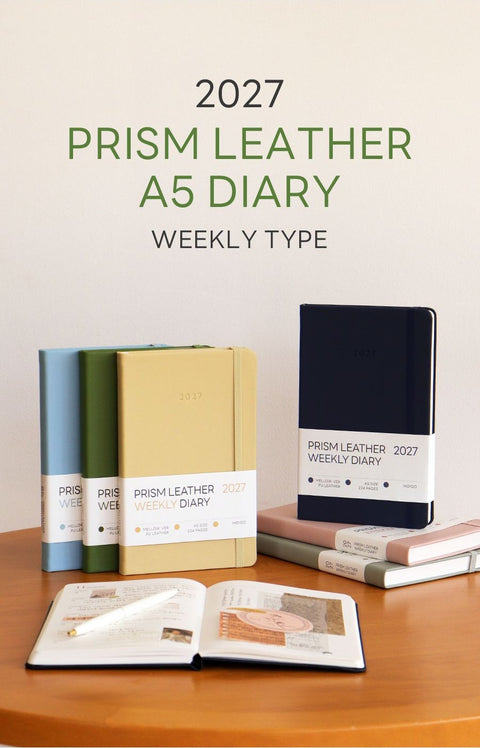 2027 PRISM A5 Weekly Diary [6colors] | Weekly Planner