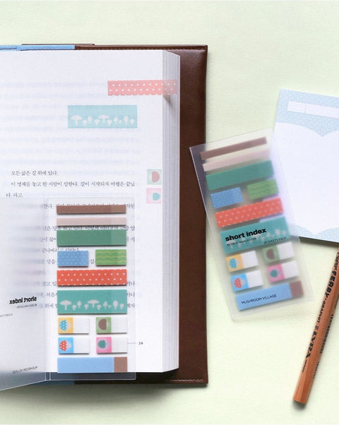 Short Index Sticky Notes [3types] | Bookmark