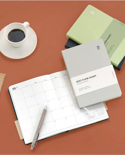 2027 Flow Weekly Diary [6colors] | Weekly Planner