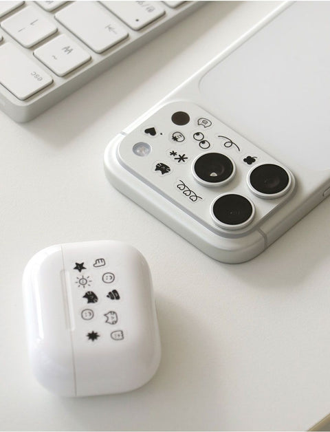 ICONIC Doodle Diary Kiss Cut Tape [2types]