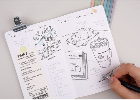 Docu Moment Monthly Planner [2types] | Monthly Diary
