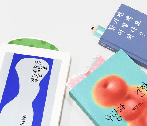 Sentence Collection Transparent Bookmark Set [3types]