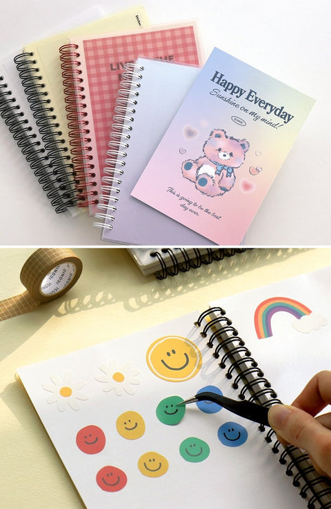 Sticker Collection Book [4types] | Sticker Storage Book