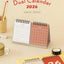 2026 Dual Desk Calendar