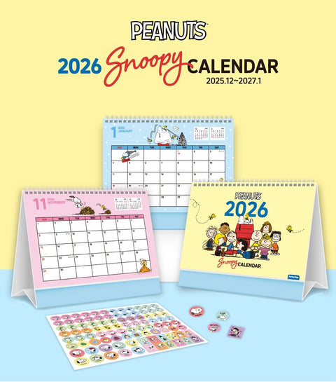 2026 Snoopy Desk Calendar | Peanuts
