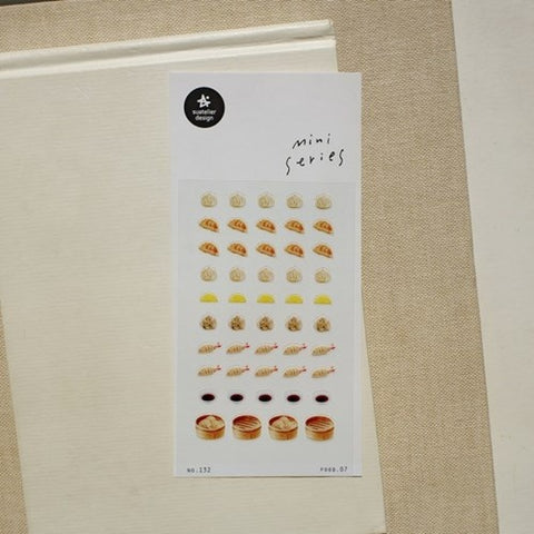 Planner Sticker [132 food.07] | dim sum, dumpling