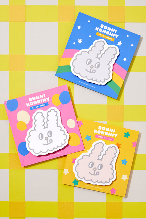 BUNNI KONBINY Sticky Note [3types]