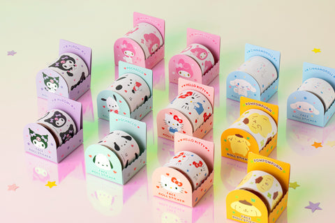 Sanrio Cuty Roll Sticker [6types]