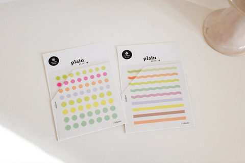 Planner Stickers [1681-1682 plain.77-78]