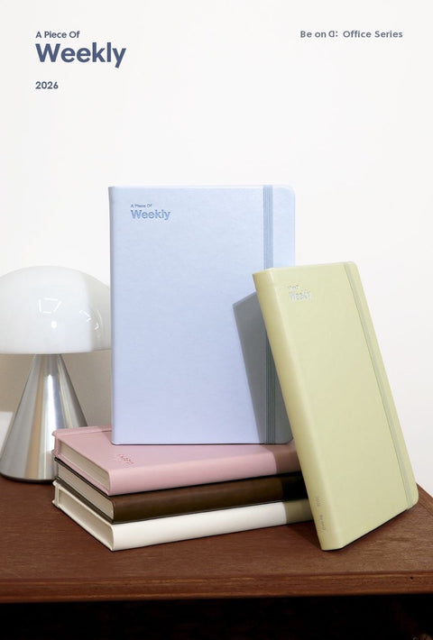 2026 A Piece of Weekly Planner [5colors]
