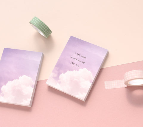 Sky Memo Pad [4types]