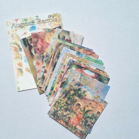Auguste Renoir Sticker Pack _ 16sheets