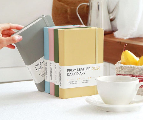 2026 PRISM Daily Diary B6 [5colors] | Daily Planner 2026