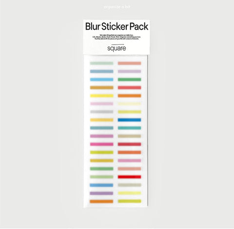 OAB Blur Stickers Pack Square