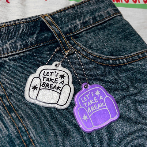 BE ON D Reflector Key Rings [6types] | Diary Charm