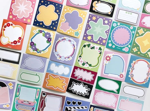 Memo Sticker Set | 12sheets