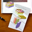 Sticky Pattern Book Notes [12types] | Book Sticky Note