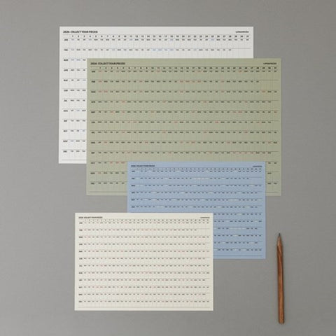 2026 Life&Pieces Small Yearly Calendar Set