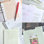 Index Sticky Notes [12types] Blank, Line, Grid Sticky Memo