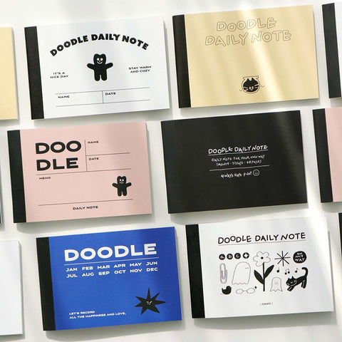 Doodle Daily Mini Notebook [6colors] | Handy Notebook